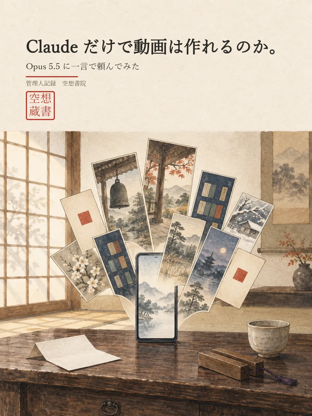 『Claude だけで動画は作れるのか』書影